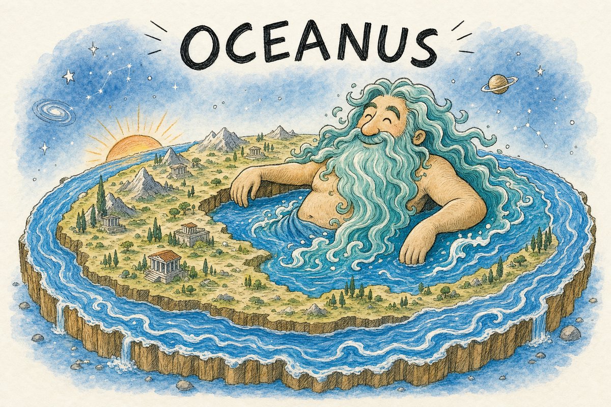 오케아노스(Oceanus): 세상을 감싸 흐른 강의 신과 ocean의 어원