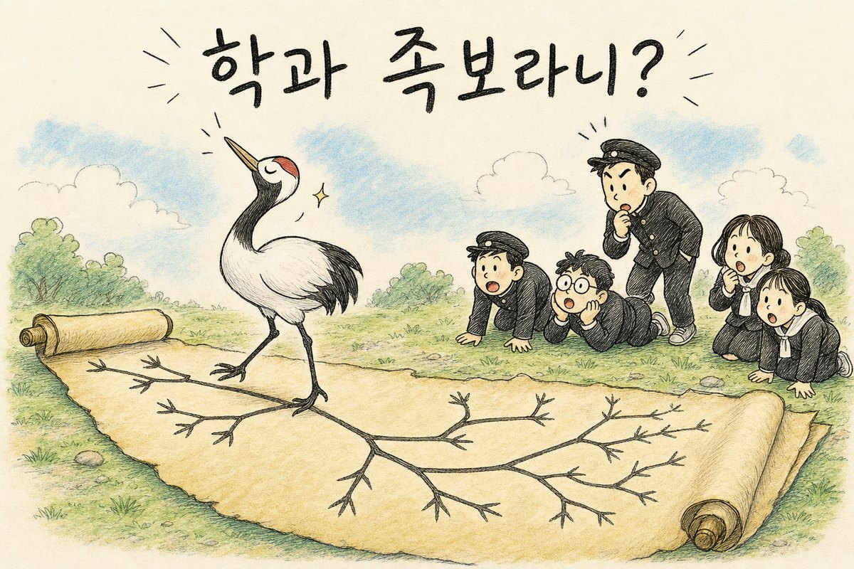 pedigree (족보, 가계, 혈통) — 족보는 학이 썼다?